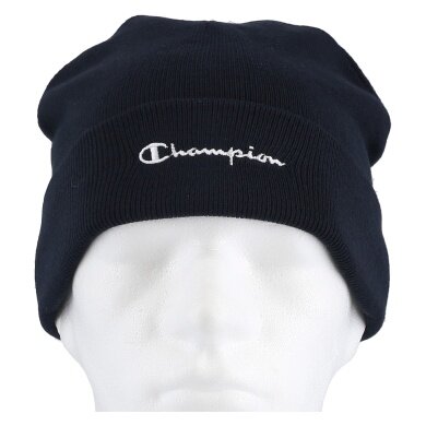 Champion Beanie (Beanie) Legacy Knit with Logo navy Children 1pc