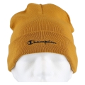 Champion Beanie (Beanie) Legacy Knit with lettering mustard yellow Children 1 piece