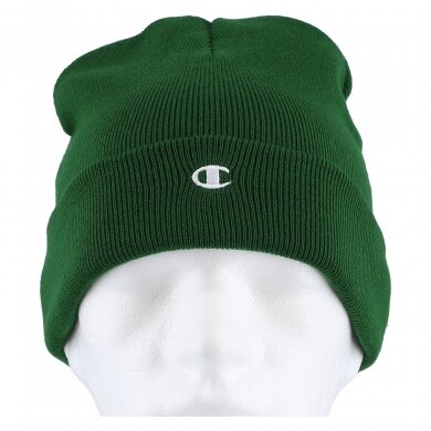 Champion Beanie (Beanie) Legacy Knit with C-Logo green Children 1 piece