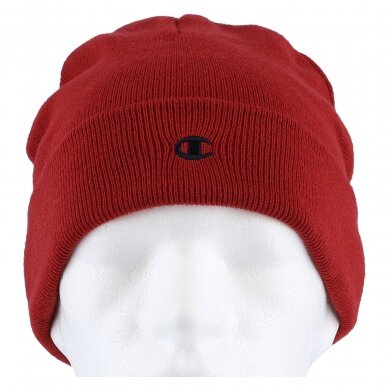 Champion Beanie (Beanie) Legacy Knit with C-Logo red Children 1pc