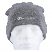 Champion Beanie (Beanie) Legacy Knit with lettering charcoal gray 1 piece