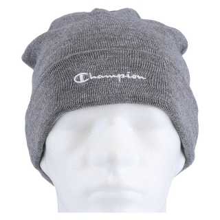 Champion Beanie (Beanie) Legacy Knit with lettering charcoal gray 1 piece