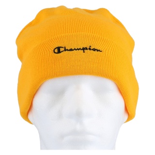 Champion Beanie (Beanie) Legacy Knit with Logo yellow