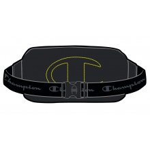 Champion Waist Bag Logo Big black/yellow