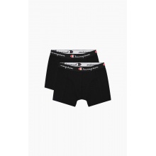 Champion Boxer Shorts (Cotton) Underwear 2022 Black Men - 2 Pack