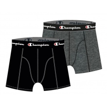 Champion Boxershort (Cotton) Underwear black/dark grey Men - 2 Pack