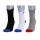 Champion Tennis Socks (Cotton) Crew 2024 black/white/grey Men - 3 Pairs