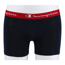 Champion Boxershort (Cotton) Underwear 2022 navy blue/red Kids - 2 Pack