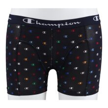 Champion Boxershort (Cotton) Underwear Allover Logo Print navy blue/red Children - 2 Pack