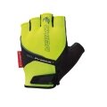 Chiba Bicycle Gloves Gel Premium neon yellow/black