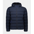 CMP Winter Jacket (seamless) with padding and hood dark blue Men