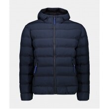 CMP Winter Jacket (seamless) with padding and hood dark blue Men