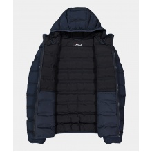 CMP Winter Jacket (seamless) with padding and hood dark blue Men