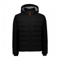 CMP Winter jacket with detachable hood black/black Men