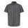 CMP hiking shirt short-sleeved with check pattern (UV protection, chest pocket) anthracite/black men