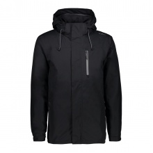 CMP Rain Jacket (windproof, waterproof) with hood anthracite grey Men