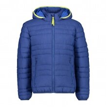 CMP Winter jacket with 3M Thinsulate padding mottled cobalt blue Men