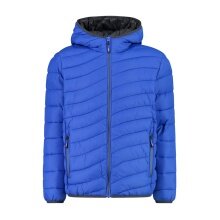 CMP quilted jacket with padding (water-repellent, warm) royal blue children