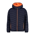 CMP quilted jacket with padding (water-repellent, warm) dark blue children