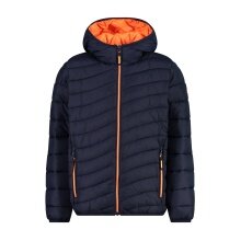 CMP quilted jacket with padding (water-repellent, warm) dark blue children