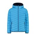 CMP quilted jacket with padding (water-repellent, warm) in Danube blue for children