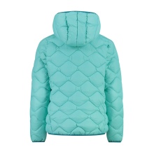 CMP quilted jacket with padding (water-repellent, warm) aqua blue children