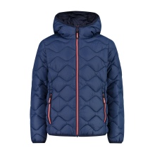 CMP quilted jacket with padding (water-repellent, warm) ink blue children