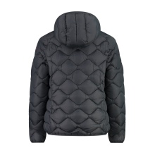 CMP quilted jacket with padding (water-repellent, warm) titanium grey/blue/pink children