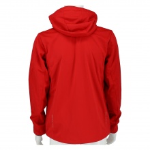 CMP Softshell Jacket Light with Hood (windproof, waterproof) red Men