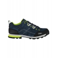 CMP Hiking Shoes Alcor Low WP (Trekking/Travel/waterproof) blue/lime Men