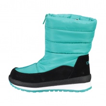 CMP Winter Boots Rae Snow Boot (Front Zipper, Waterproof) Emerald Blue Kids