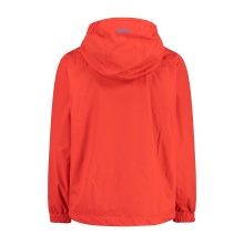 CMP rain jacket made of ripstop with hood (waterproof) red children