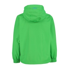 CMP rain jacket made of ripstop with hood (waterproof) green children