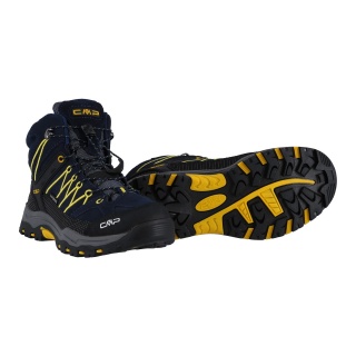 CMP Hiking Shoe Rigel Mid WP (waterproof) dark blue/yellow Kids