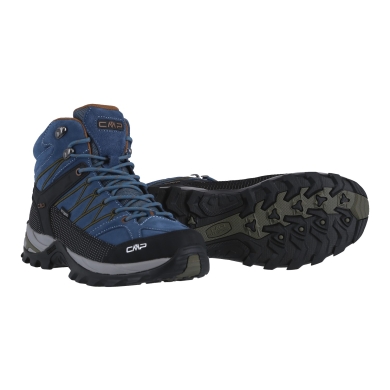 CMP Rigel Mid Trekking WP Hiking Shoes (Trekking, waterproof) blue Men's