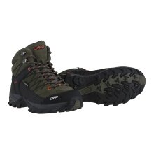 CMP Rigel Mid Trekking WP Hiking Shoes (Trekking, waterproof) olive green/orange Men's