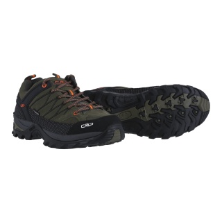 CMP Rigel Low Trekking Shoes WP (Trekking, waterproof) olive green/orange men's