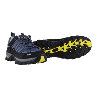 CMP Hiking Shoes Rigel Low WP (Trekking, waterproof) lead/blue Men