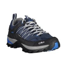 CMP Hiking Shoes Rigel Low WP (Trekking, waterproof) blue/cement grey Men