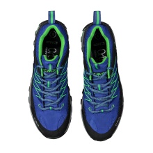 CMP Hiking Shoes Rigel Low WP (Trekking, waterproof) electric blue/green Men