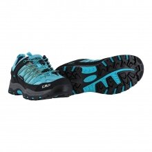 CMP Hiking Shoes Rigel Low WP (Trekking, waterproof) turquoise Kids