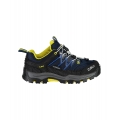 CMP Hiking Shoes Rigel Low WP (Trekking, waterproof) navy/yellow Kids