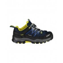 CMP Hiking Shoes Rigel Low WP (Trekking, waterproof) navy/yellow Kids