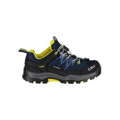 CMP Hiking Shoes Rigel Low WP (Trekking, waterproof) navy/yellow Kids