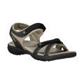 CMP Adib Hiking Sandal (light sole) black/sand brown Women