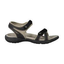 CMP Adib Hiking Sandal (light sole) black/sand brown Women