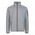 CMP Fleece Jacket Knit-Tech with Stand-Up Collar Light Grey Men