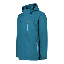 CMP Rain Jacket (windproof, waterproof) with hood blue Men