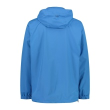 CMP Rain Jacket with Hood SNAPS (windproof, waterproof) indigo blue Men