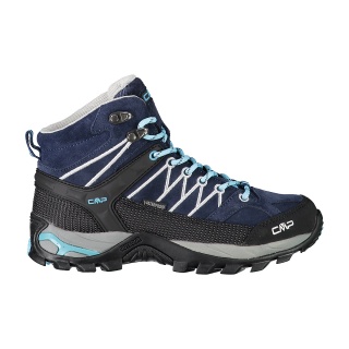 CMP Hiking Shoes Rigel Mid WP (Trekking, waterproof) dark blue/grey Women